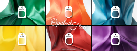 Opulent Flow - Mikado Tafta Liquid Effect