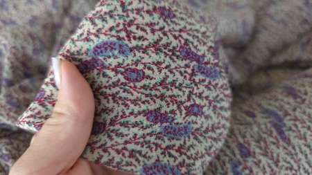 Voal Georgette creponat cu elastan Lilla evelin textile (5)