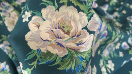 twill din matase naturala imprimata peony evelin textile (5)