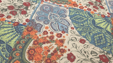 voal creponat boho patchwork din matase naturala evelin textile (2)