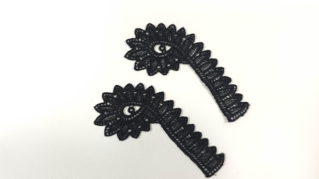 aplicatie decorativa naturala neagra r494 evelin textile (2)