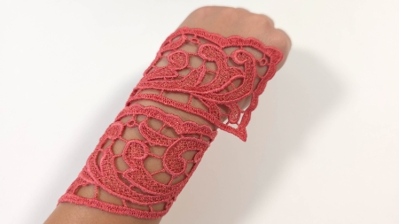 aplicatie decorativa naturala rosu coral r421 evelin textile (4)