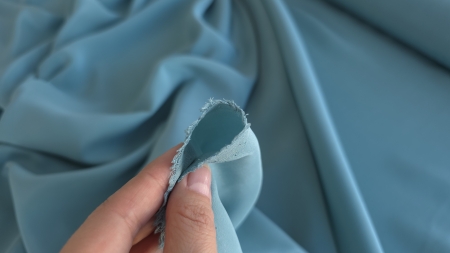 triplu voal din matase naturala verde evelin textile (2)