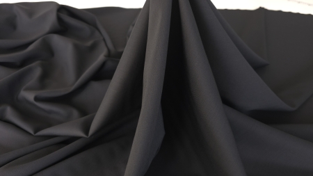 stofa din lana neagra pentru costume cadere