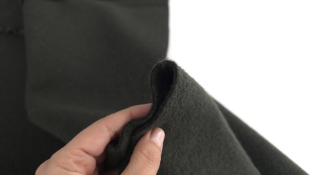 stofa groasa din lana virgina fiarta kaki inchis evelin textile (5)