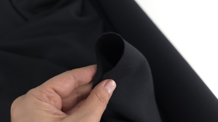 stofa subtire negru intens din lana 100 evelin textile (8)