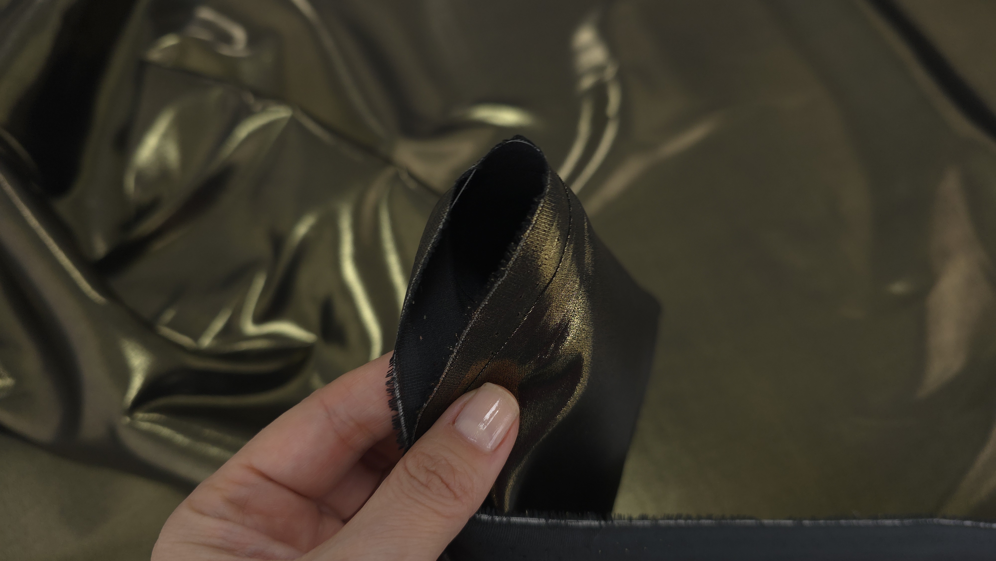 matase naturala metalizata olive b evelin textile (4)