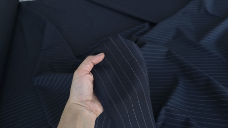 stofa dark navy din lana virgina cu dungi evelin0textile (1)