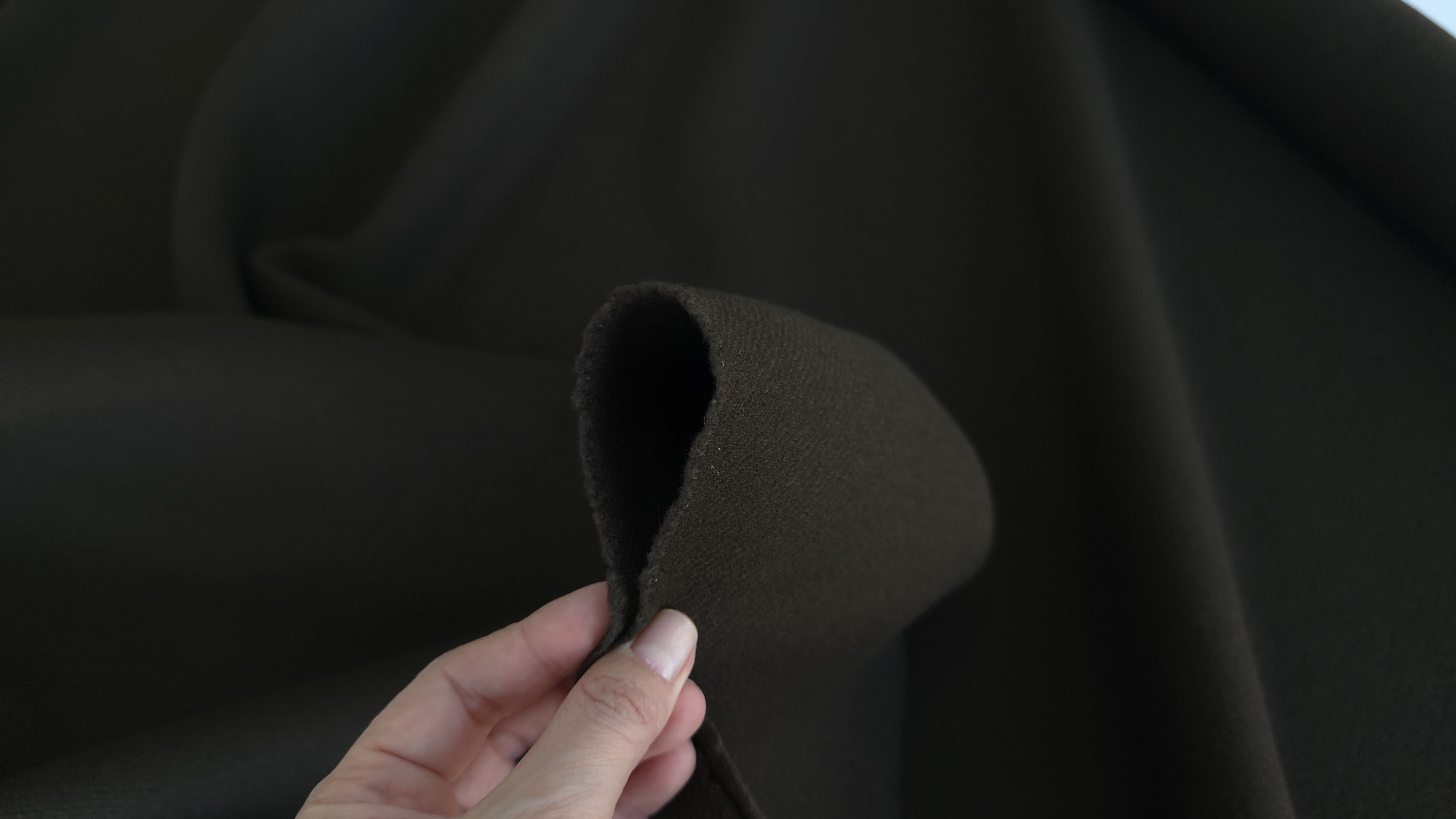 stofa kaki maron groasa din lana virgina evelin textile (6)