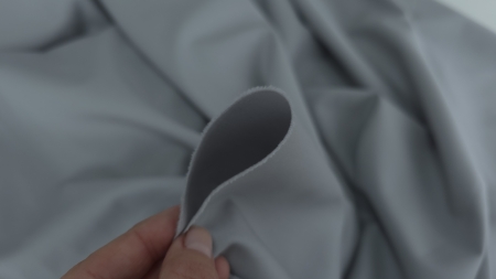 stofa light grey ultrafine super 160s wool gabardine evelin textile (4)