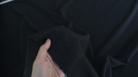 stofa medie neagra din lana virgina EVELIN TEXTILE (2)