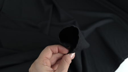 stofa neagra subtire din lana pentru costume evelin (1)