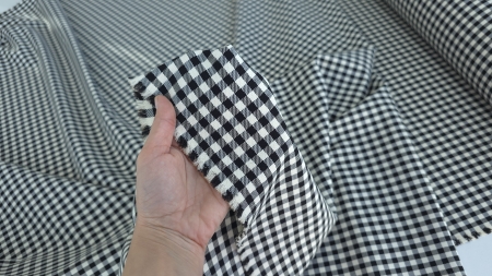 stofita din bumbac in carouri alb negru evelin textile (5)