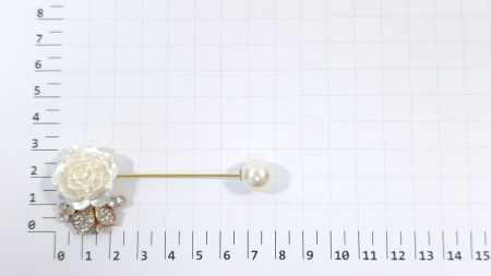 brosa decorativa floare ivory acs47 evelin textile (7)