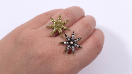 accesoriu decorativ stea cu perle ivory acs59 evelin textile (6)