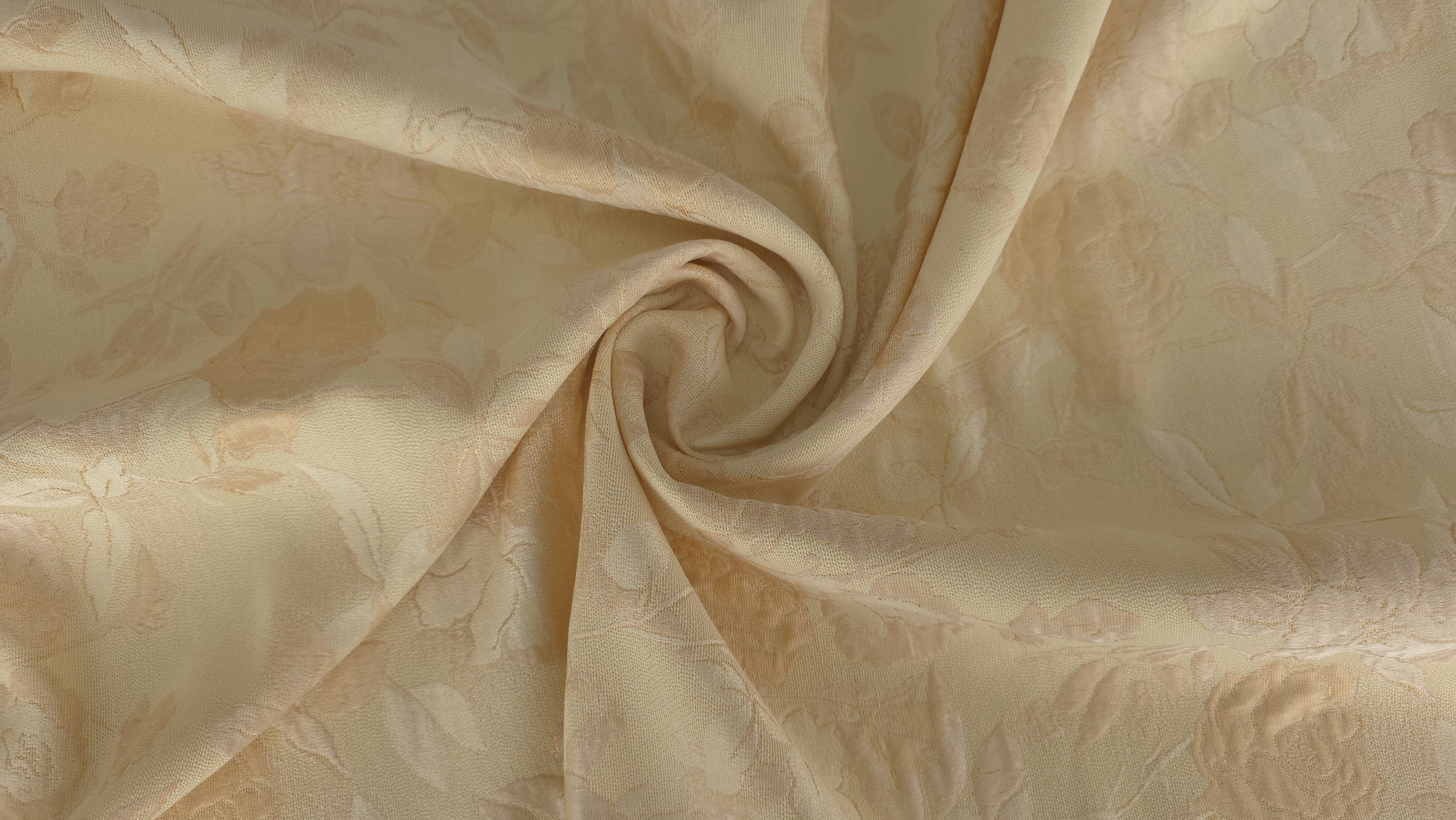 brocard cu matase naturala si bumbac champagne floral evelin textile (6)