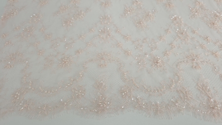 dantela frantuzeasca fina roz pudra metraj