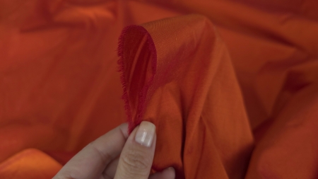 shantung din matase naturala portocaliu ars evelin textile (3)