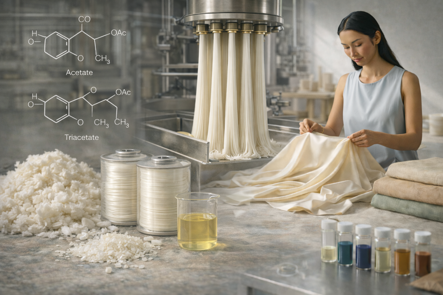 Ce este fibra de acetat și triacetat ghidul fibrelor evelin textile