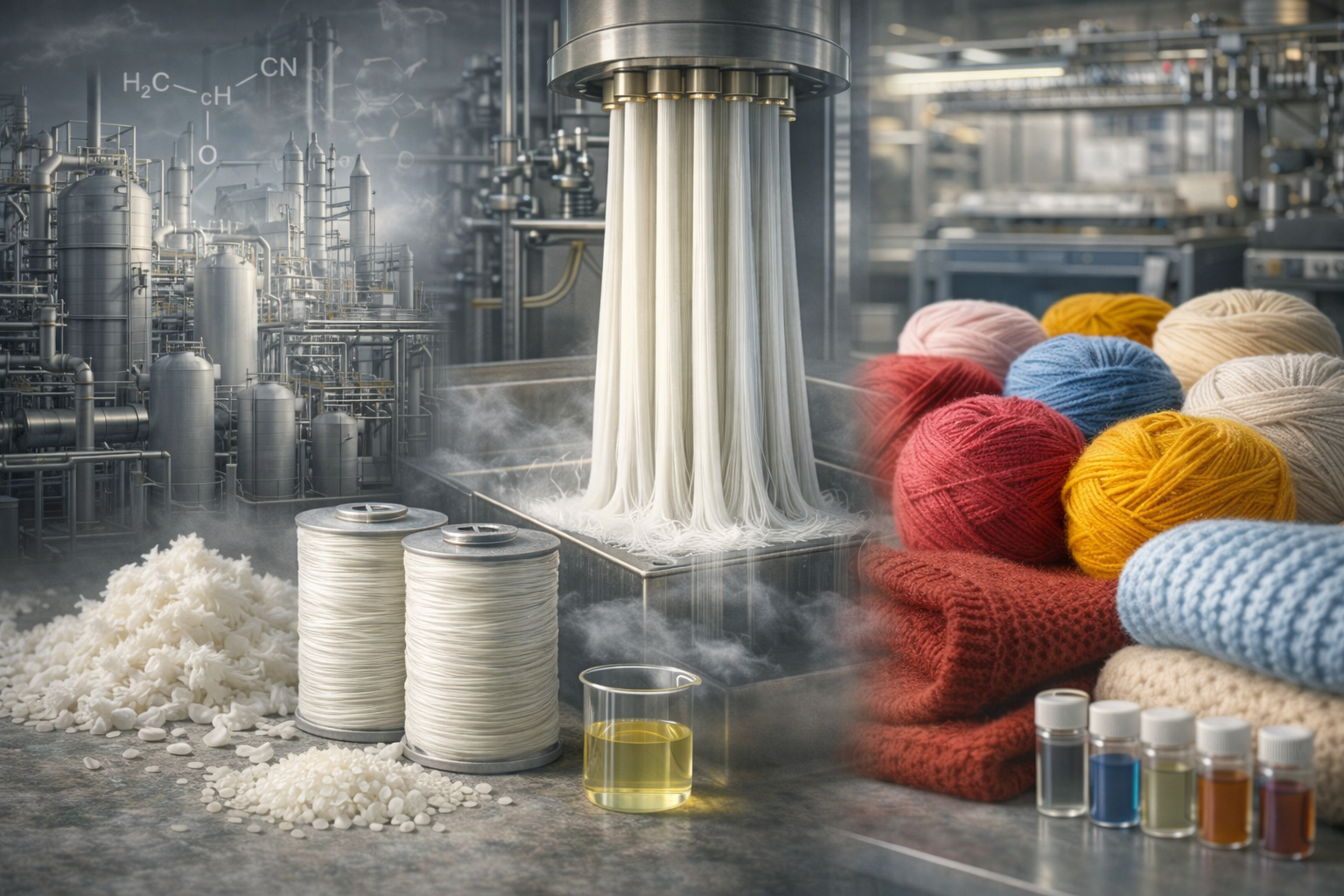 ce este acrilul ghidul fibrelor evelin textile