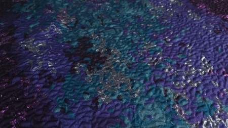 Brocard Iris cu fir metalic falduri ample cu joc de culori