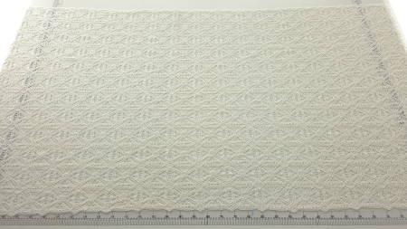 Material macrame ivory bumbac 100% la metru lățime aprox. 1.20 m pe riglă