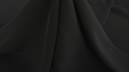 Crep negru intens cu lățime de 1.75m la metru, cod mx37033, suprafață mată