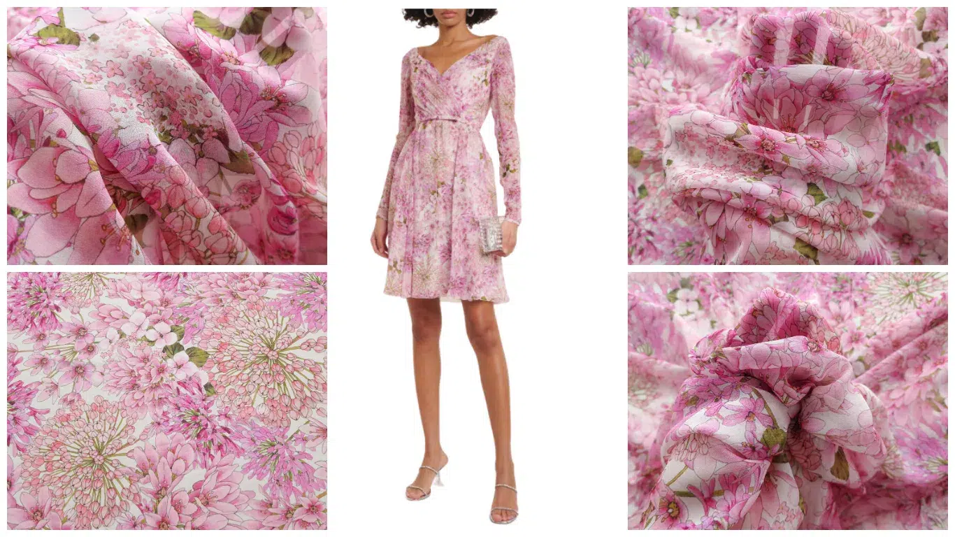 voal chiffon din matase naturala gbv1793 imprimeu floral evelin textile 1