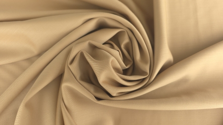 Stofă nude auriu cu elastan răsucită în spirală