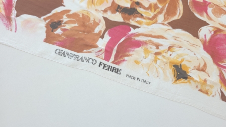 margine voal gianfranco ferre imprimeu floral