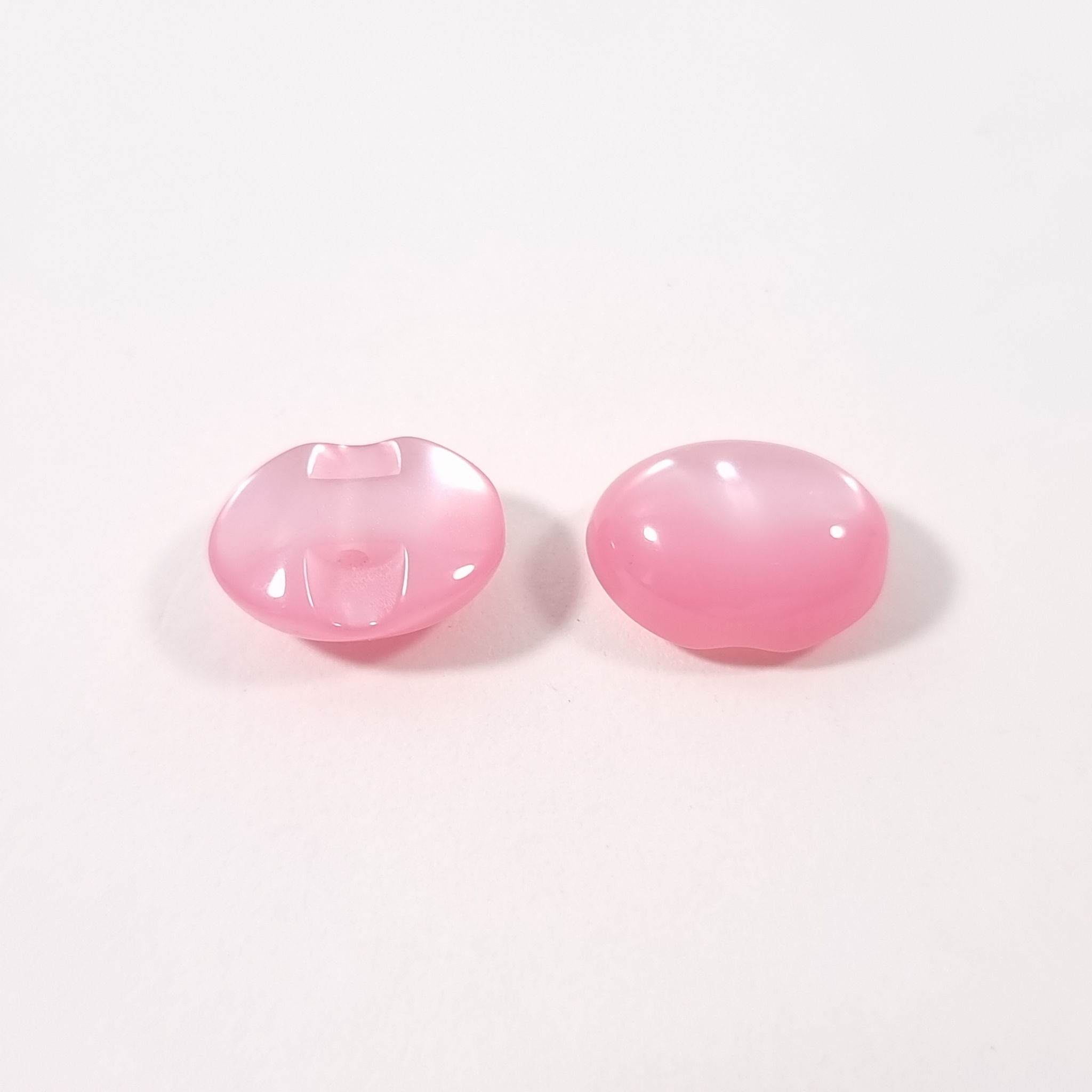 Nasturi Perlați cu Picior Semi Plat PCS003 culoare baby pink