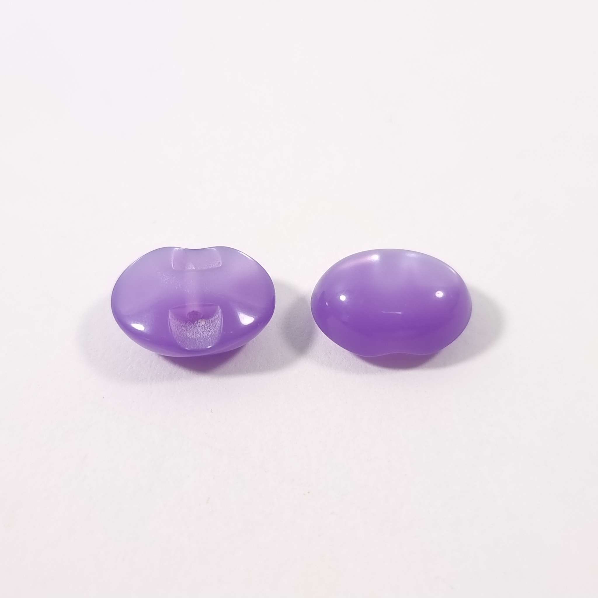 Nasturi Perlați cu Picior Semi Plat PCS003 culoare violet