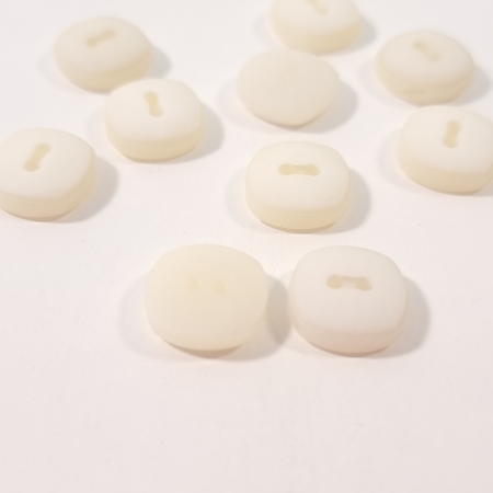 PCS072-ACN, nasture culoare ivory cu două găuri