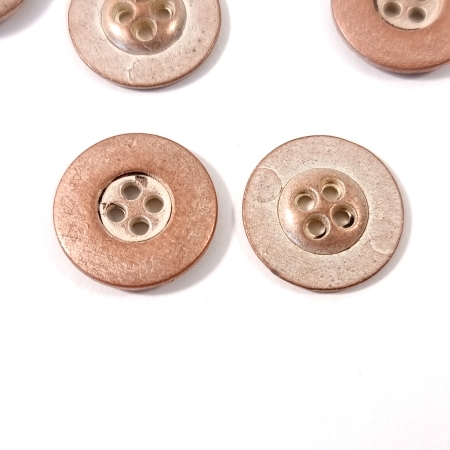 Nasturi antichizati rose pentru camasa de 18 mm PCS133, Evelin Textile