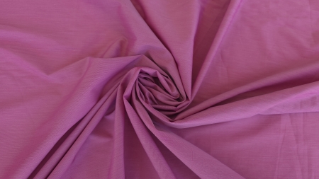 Poplin de vara roz hortensie răsucit în spirală, cod PCS224